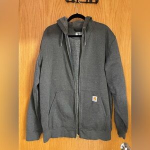 Carhartt Charcoal Loose Fit Sweatshirt - with Madison Electric branded logo